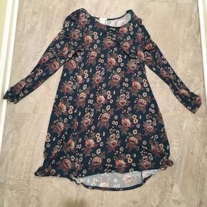 Women’s floral knit dress